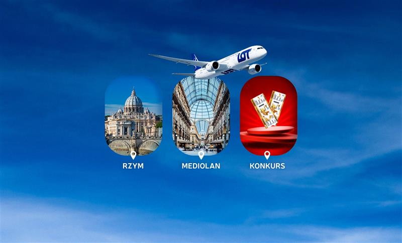 Szalona Środa w PLL LOT ✈️ Loty do Włoch, Albanii, Estonii oraz na Węgry i Cypr od 429 PLN ⚡️