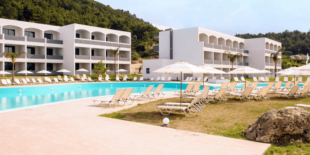 All inclusive na Rodos 🇬🇷 4* Evita Resort blisko plaży w Faliraki za 1998 PLN