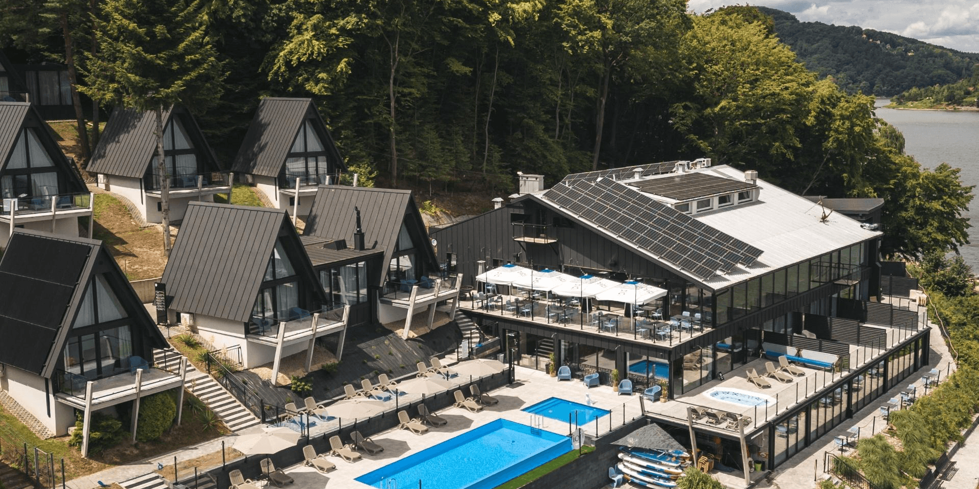 Wypoczynek nad Jeziorem Rożnowskim 🌊 Zimowy relaks w wellness z widokiem 🧖‍♀️