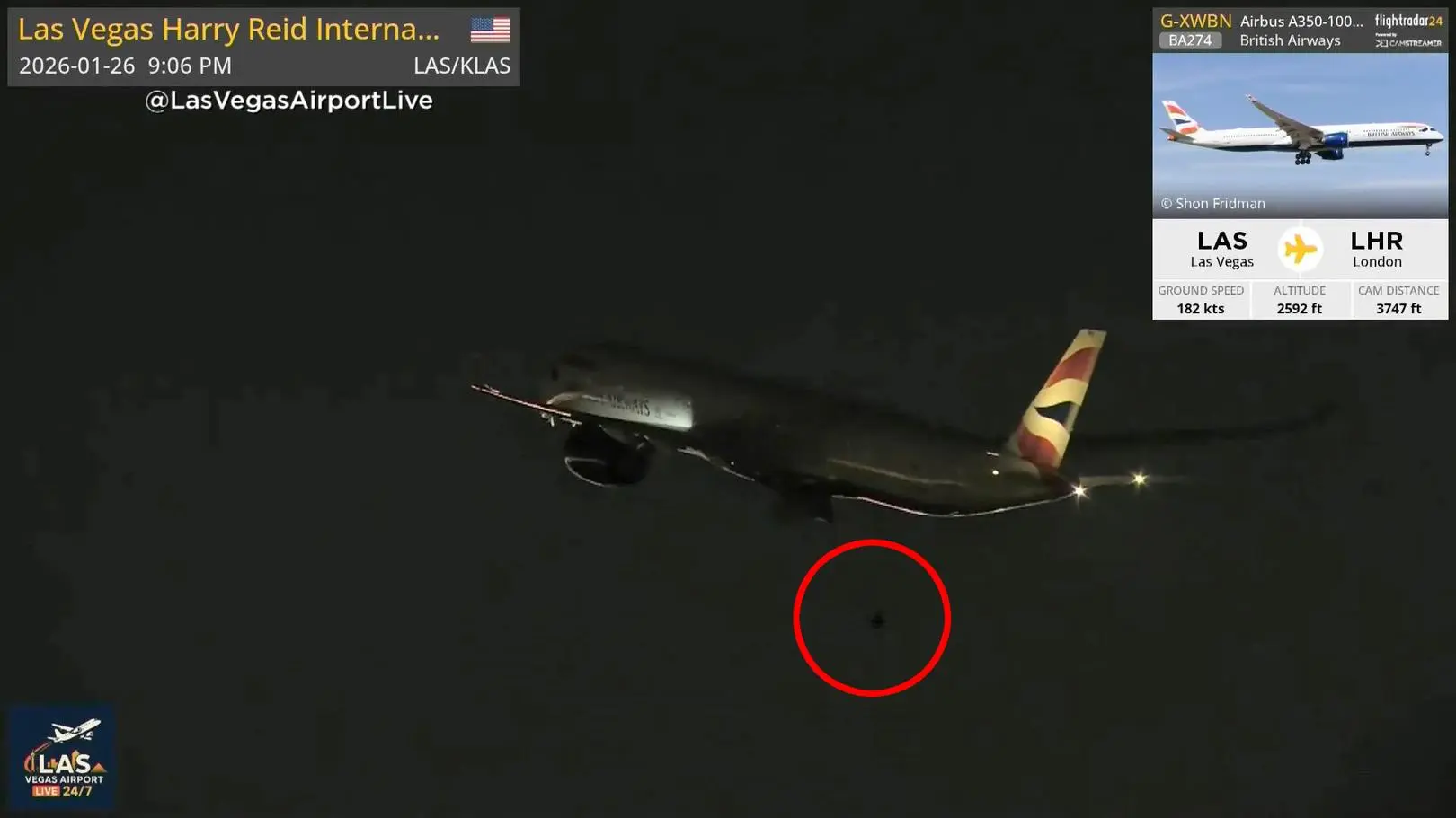 Podczas startu z samolotu British Airways odpadło koło! Mamy nagranie ze zdarzenia [WIDEO]