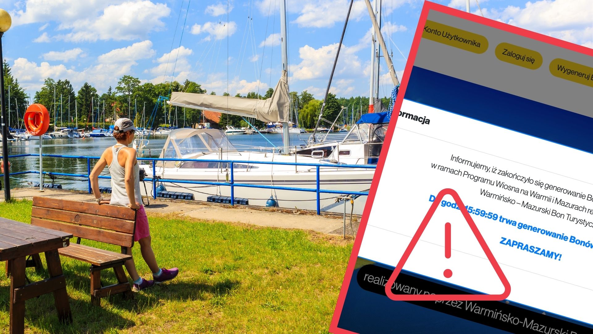 Falstart bonów turystycznych – ludzie logowali się na cudze konta. „Wyrwałem komuś bon na 500 zł”