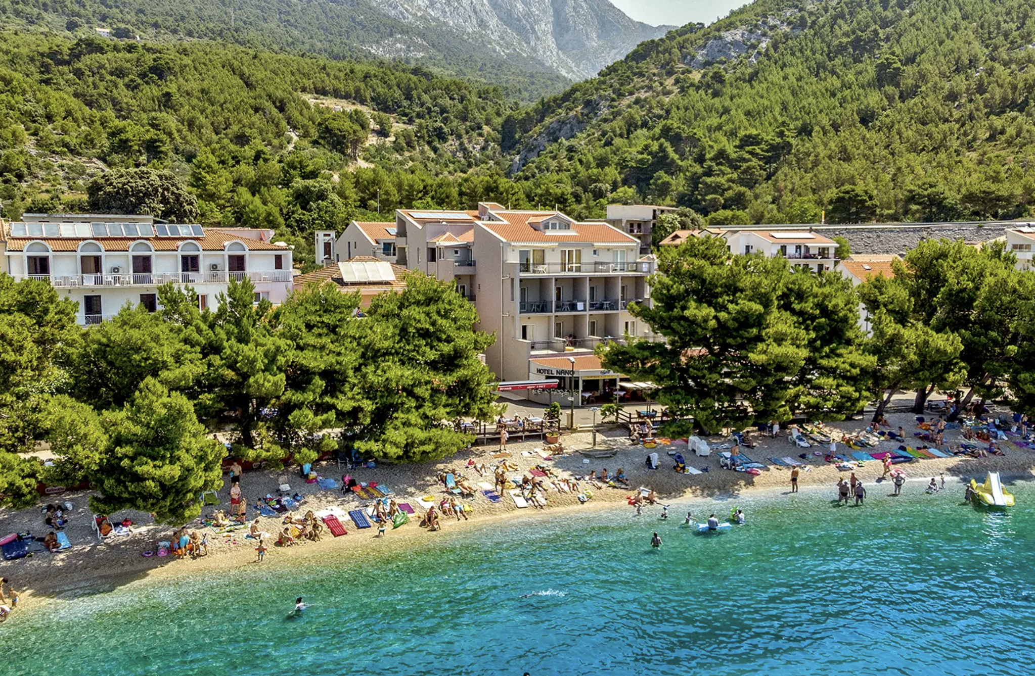 Chorwacka Riwiera Makarska tuż przy plaży 🏖️😎🌊 4* hotel za 2680 PLN