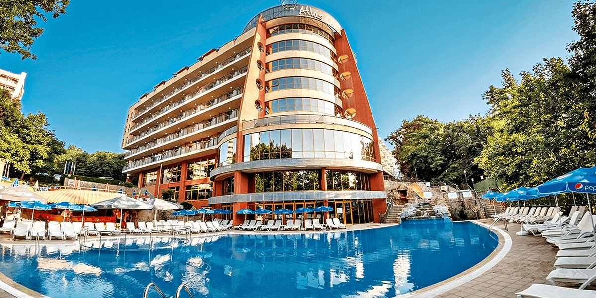Bułgarskie wakacje z ultra all inclusive 🌊🍹⭐⭐⭐⭐ hotel w Złotych Piaskach za 2909 PLN
