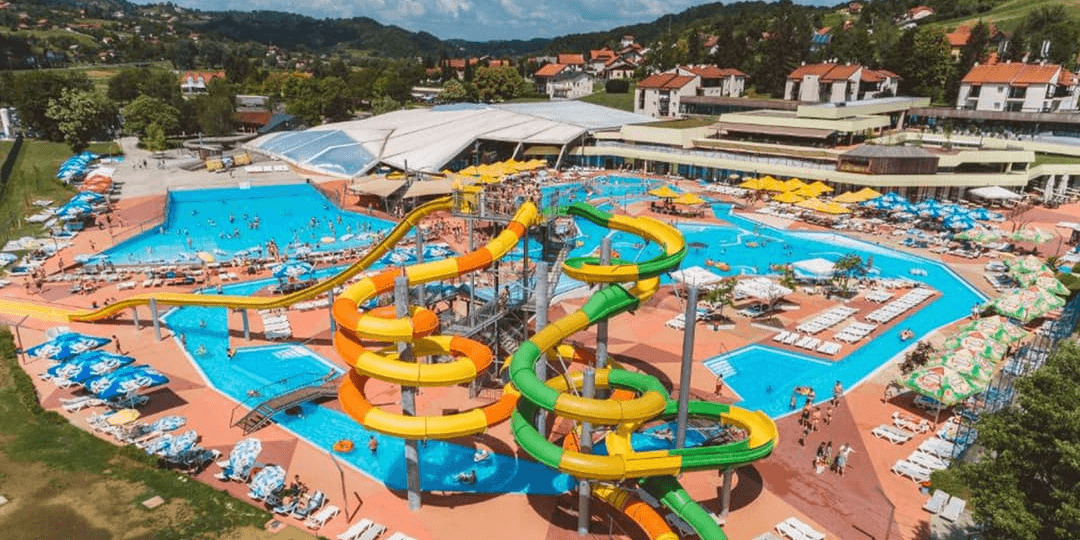 🌊 Chorwackie termy z aquaparkiem czekają 🏨 4* hotel z all inclusive light