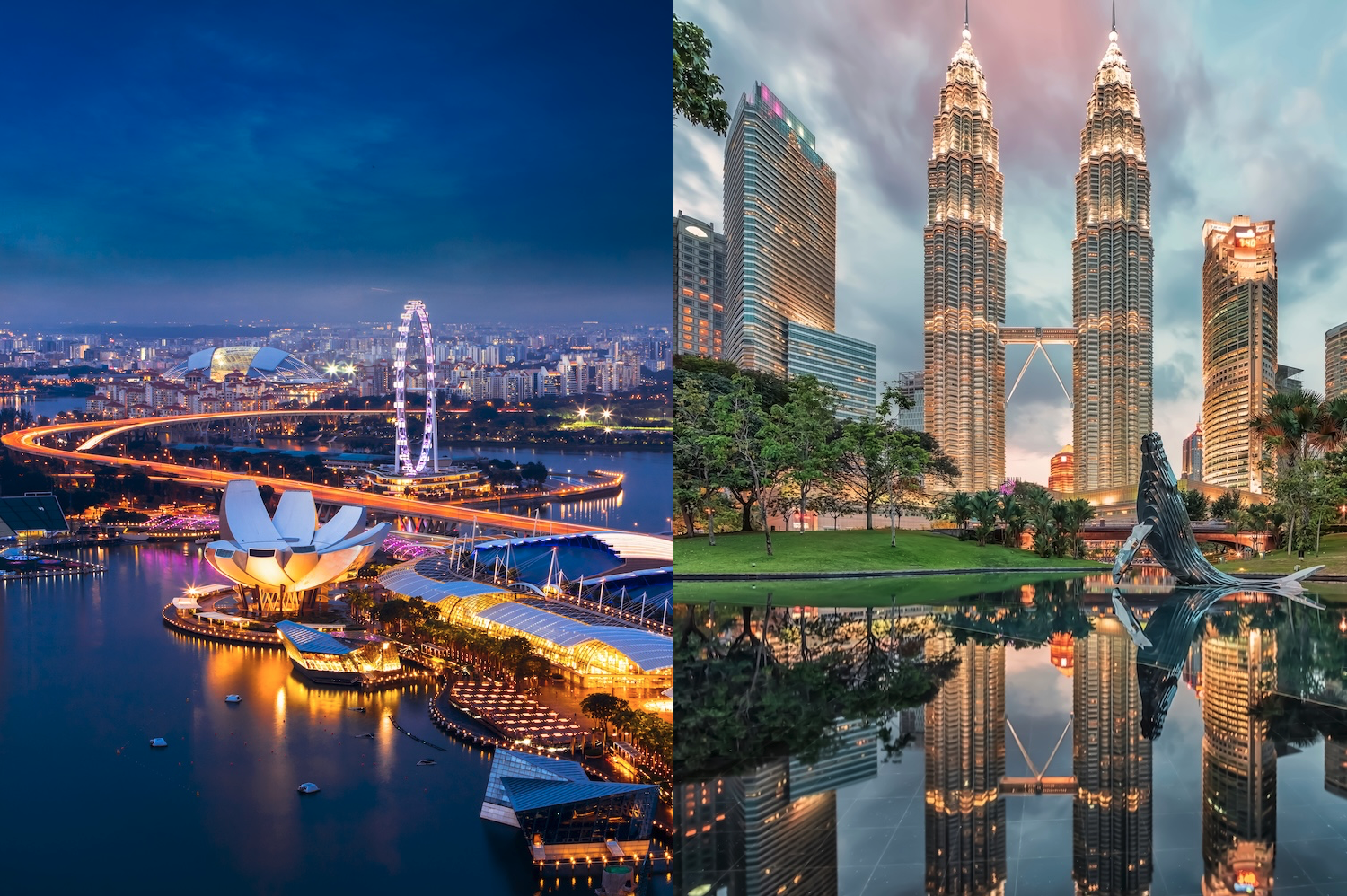 Do serca Azji Południowo‑Wschodniej ❤️🌏 Loty do Singapuru i Kuala Lumpur z dużym bagażem od 2568 PLN ✈️🧳