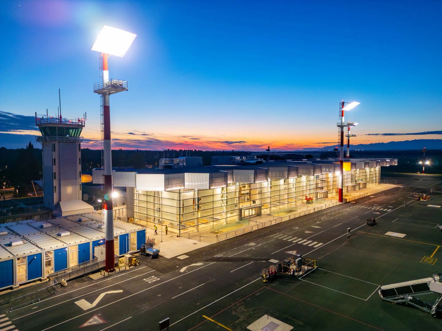 Lotnisko w Zadarze zyskało nowy terminal. Będzie mniejszy tłok i przybędzie tras