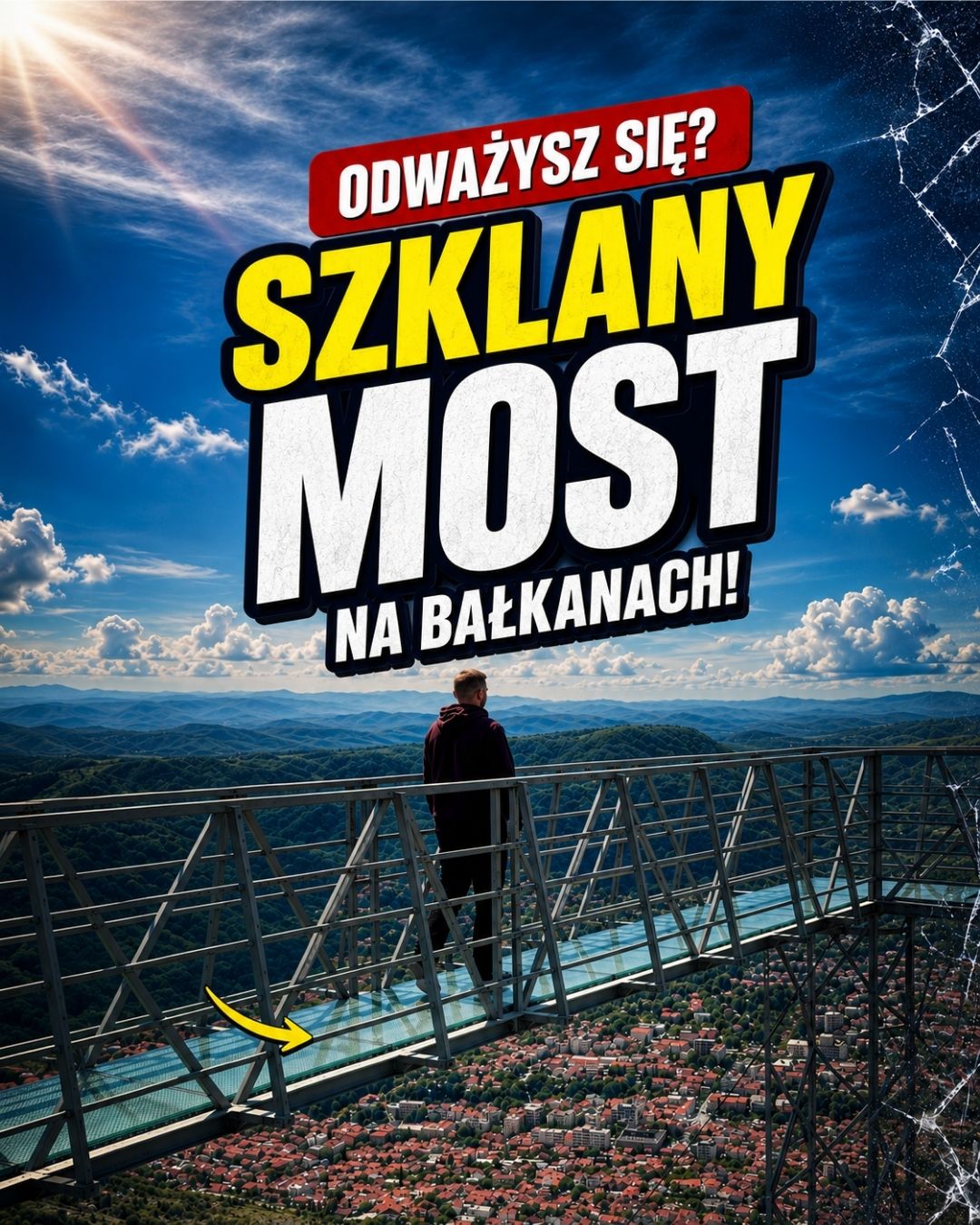 Szklany most w Mostarze