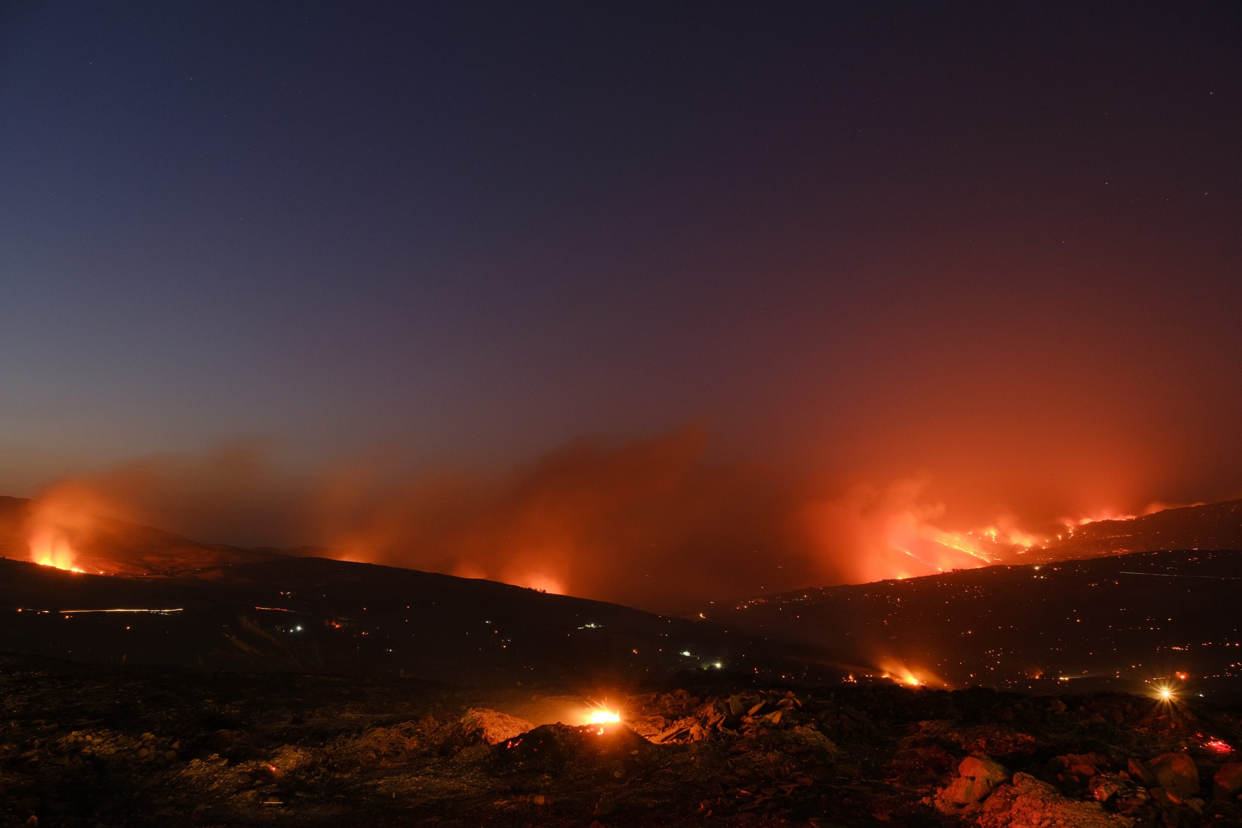 Pogodowy armagedon we Włoszech. Kilkadziesiąt pożarów trawi południe kraju