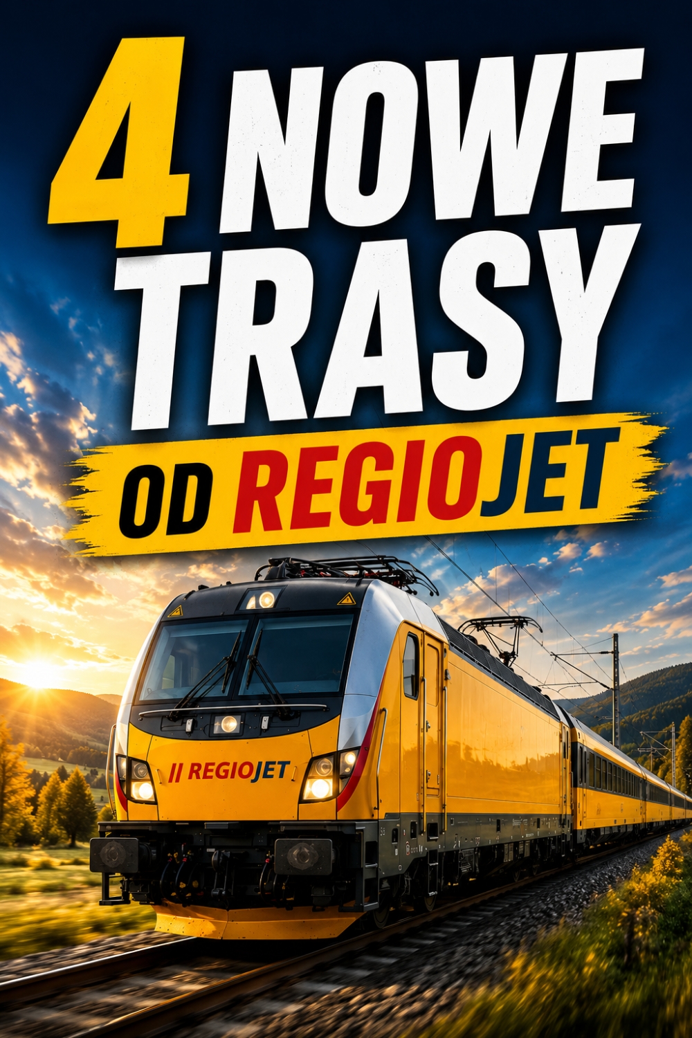 Nowe trasy RegioJet