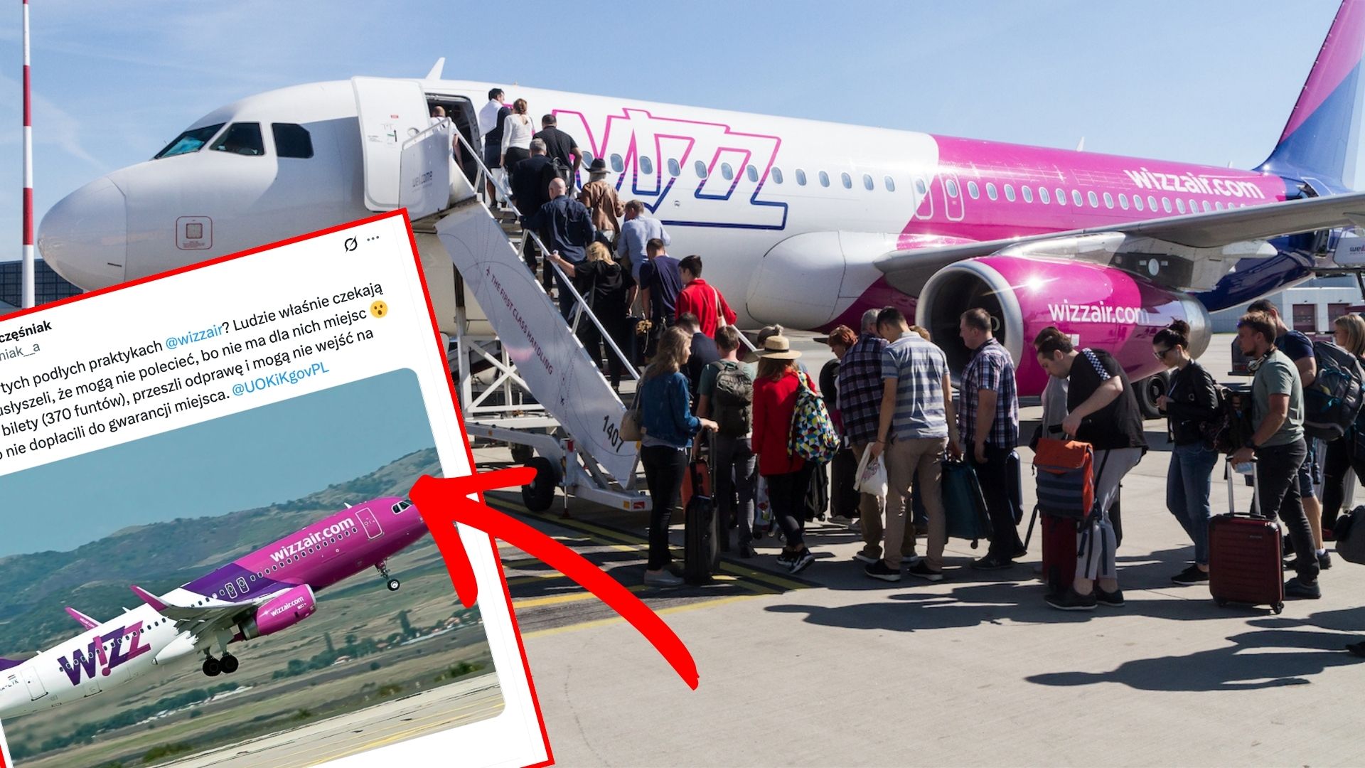 Internet właśnie odkrył overbooking w Wizz Air. Tylu bzdur dawno nie widzieliśmy