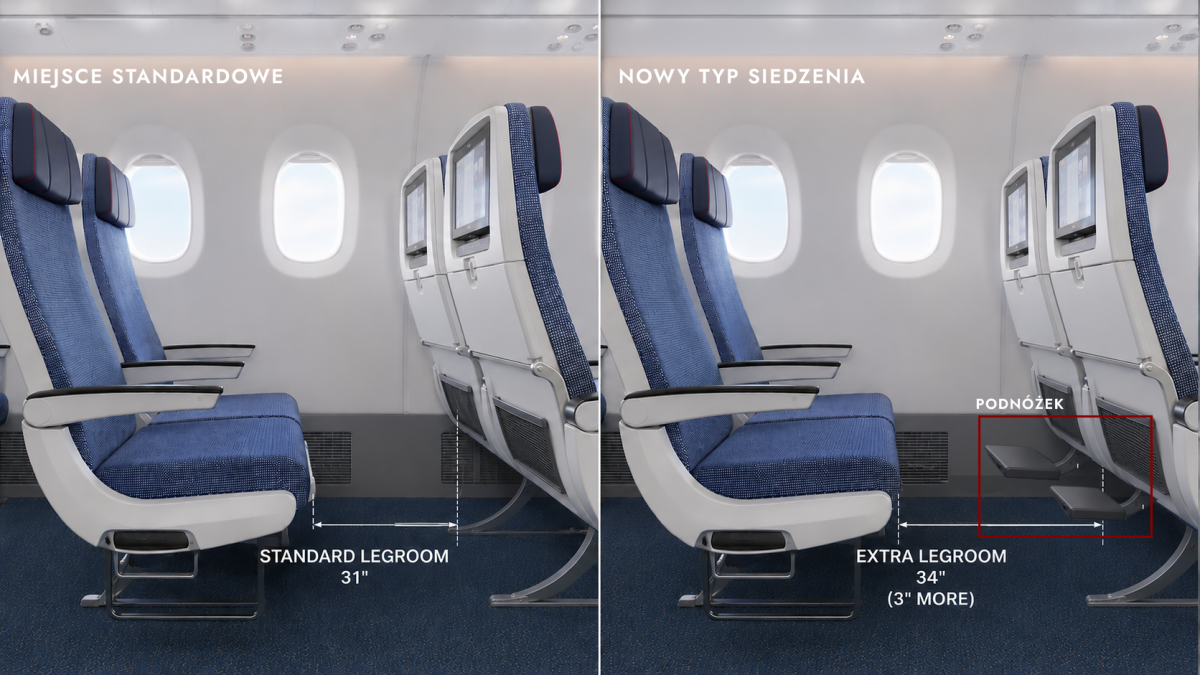Więcej miejsca niż w ekonomicznej, ale taniej niż w Premium Economy. LOT szykuje nową klasę podróży na dalekich trasach