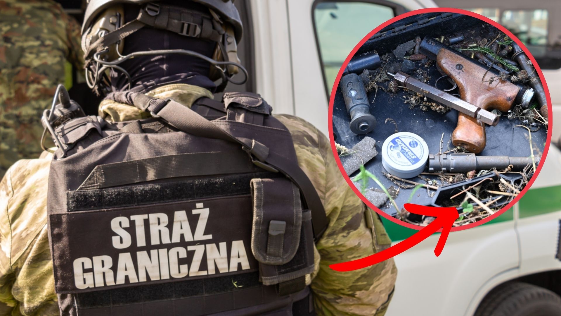 Zostawił walizkę z bronią pod lotniskiem. „Przyjechał odebrać rodzinę”