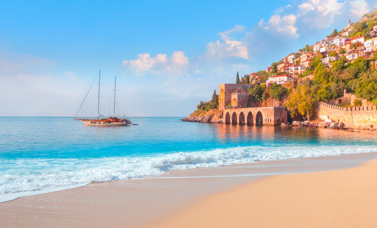 Tydzień all inclusive na Riwierze Tureckiej 🌊🌞⭐⭐⭐⭐ przy prywatnej plaży za 2584 PLN
