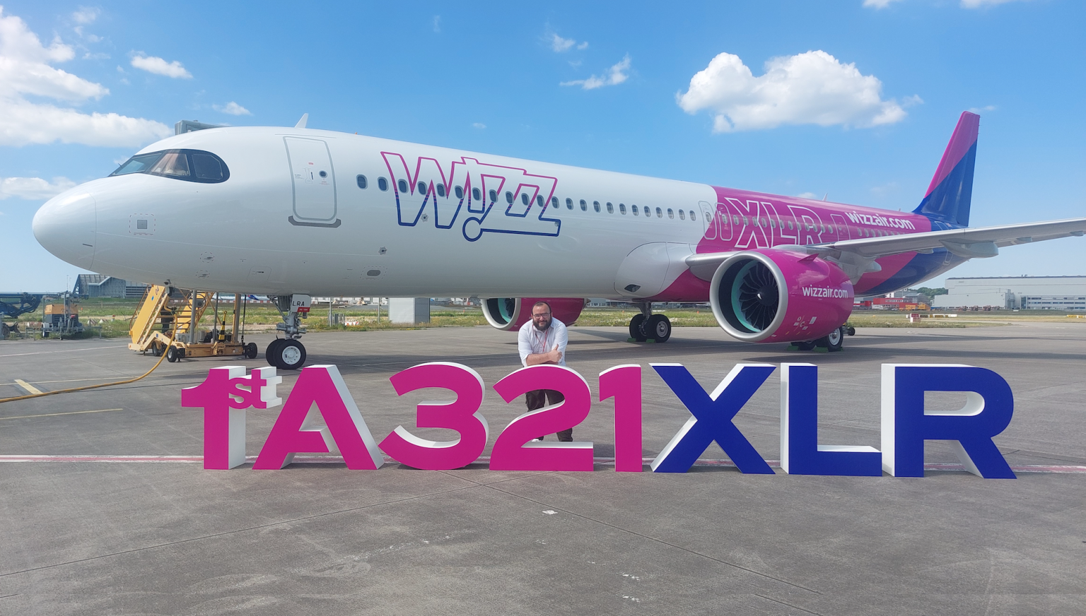Wizz Air uziemił w Polsce 3 kolejne Airbusy A321XLR. Z kilku wymontowali już silniki i wstawili do starych maszyn