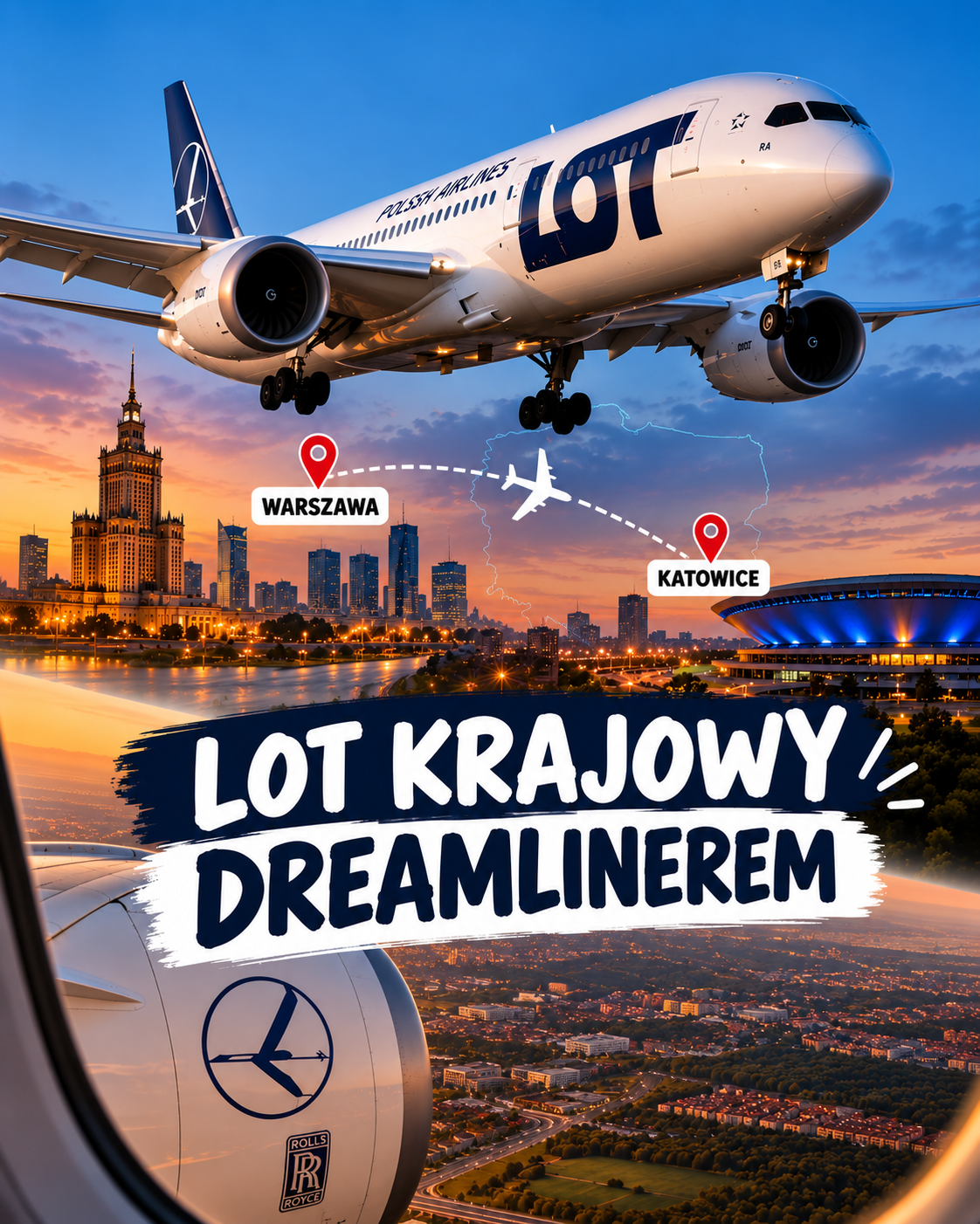 Krajówka Dreamlinerem