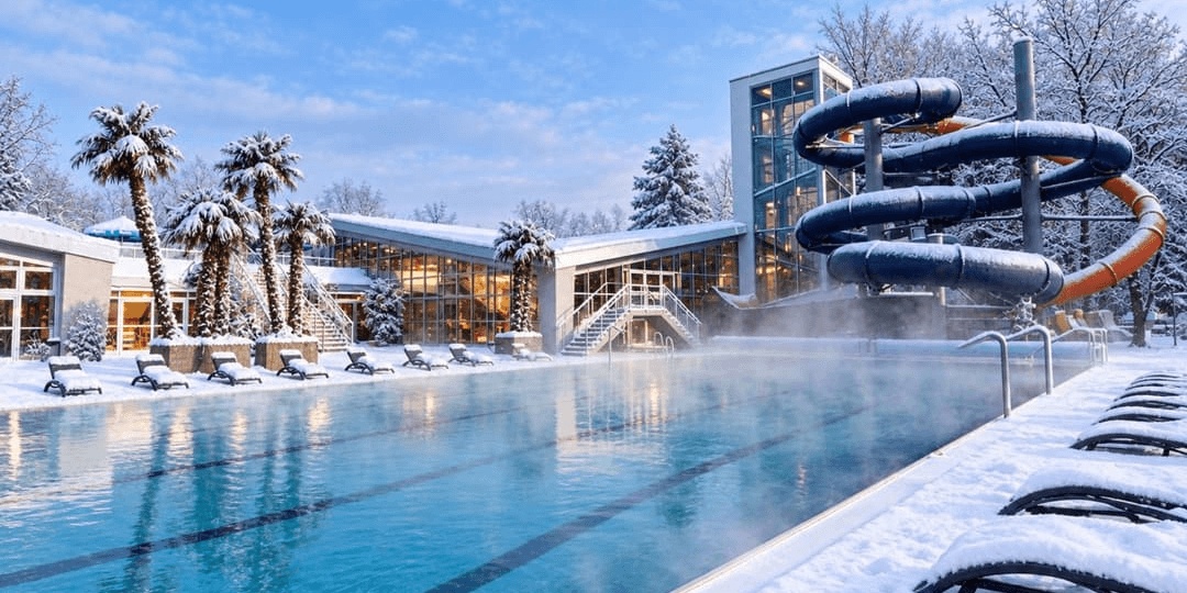 Gorące źródła i 2 posiłki dziennie 🍴🌊 Słowackie uzdrowisko od 663 PLN za pokój za dobę ⛰️🎿