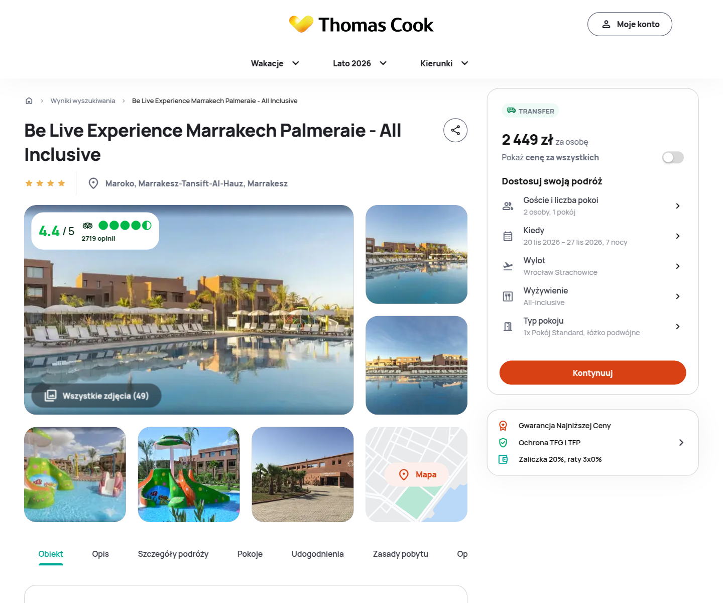 Relaks w Marrakeszu za 2459 PLN 🌴🇲🇦 Tydzień w 4* hotelu z all inclusive ☀️✨
